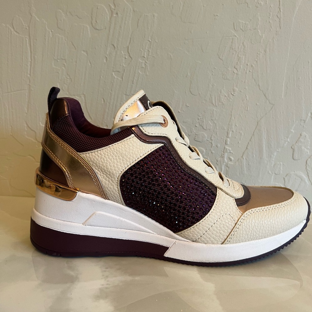 Michael Kors Crystal Embellished Platform Trainers